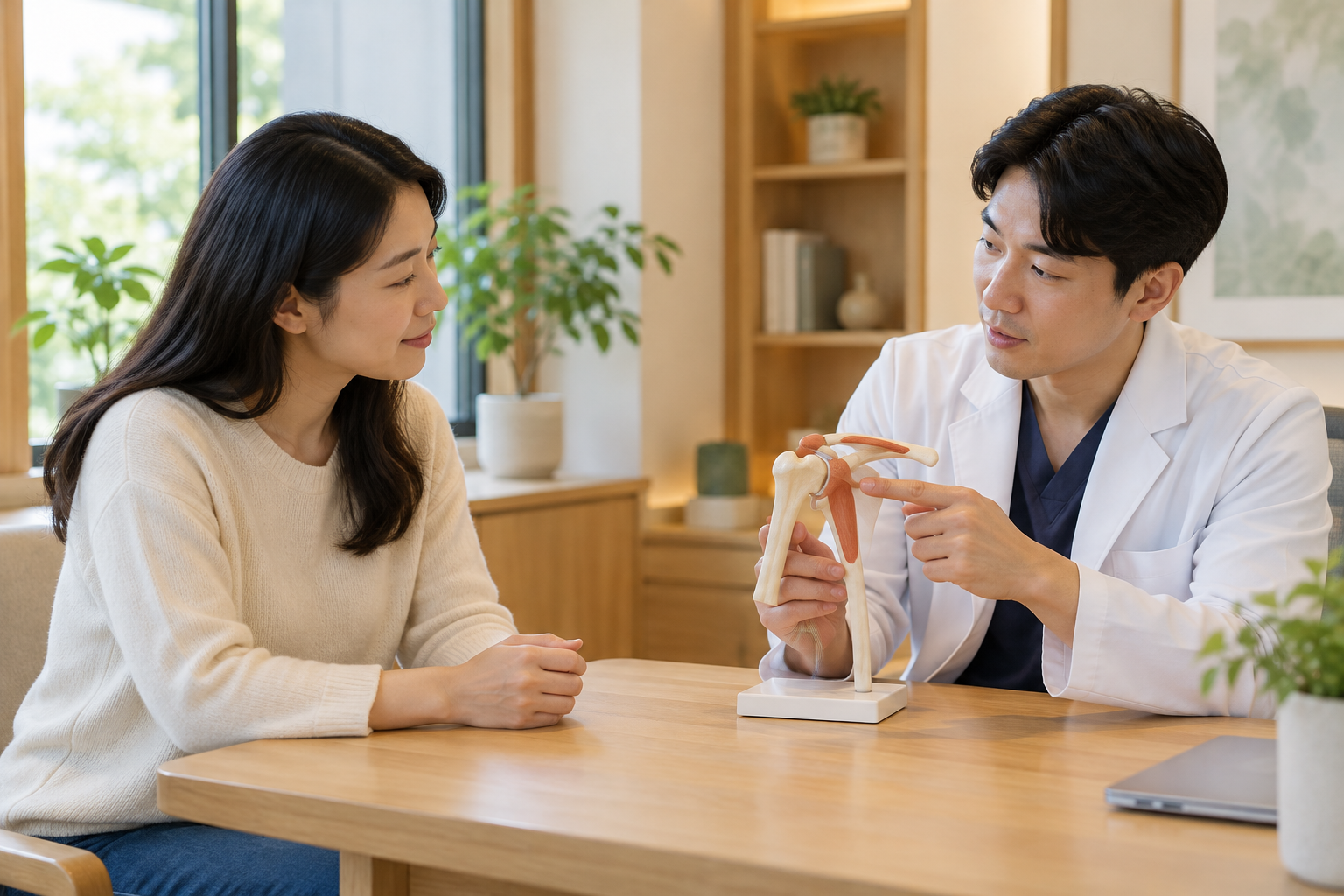 춘천 어깨통증 한의원 — 어깨 상담에 관한 AI 설명용 이미지